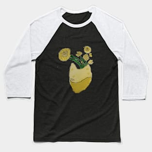 Vincent's Sunflowers Baseball T-Shirt